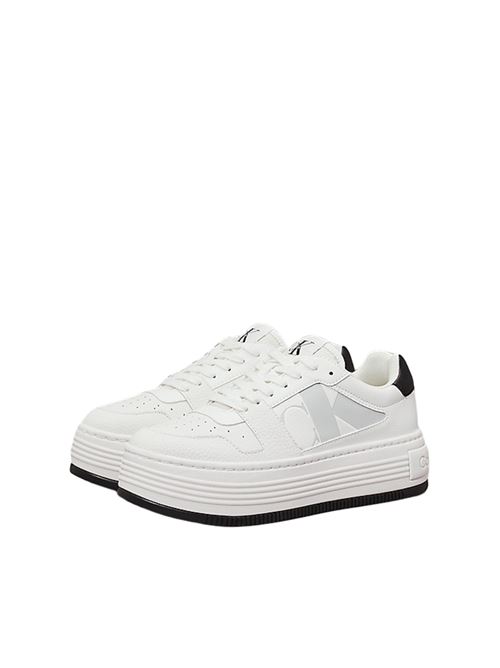 Sneaker platform bianco Calvin Klein Jeans | YW0YW0164101W